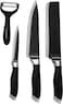 Royalford 5Pcs Kitchen Knife Set With Non Stick Coating, Rf10461 Knife Set, Multicolor