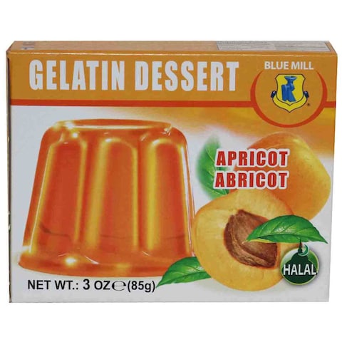 Blue Mill Gelatin Dessert Apricot Beef 85 Gram
