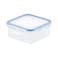 Lock &amp; Lock Classics Square Food Container With Lid Clear 600ml