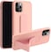 MARGOUN for iPhone 13 Pro Max Finger Grip Phone holder Phone Case Car Magnetic Multi-function Shockproof Back Cover Protective Case Two-in-one Phone holder Phone Case (light pink, iPhone 13 Pro Max)