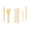 Sushi Making Kit   Rice Paddle Rice Spreader Sushi Rolling Kit Bamboo Beginner Sushi Kit   Include 1 Bamboo Rolling Mat, 2 Pairs of Chopsticks, 1 Rice Spreader, 1 Rice Paddle, 1 Cotton Bag