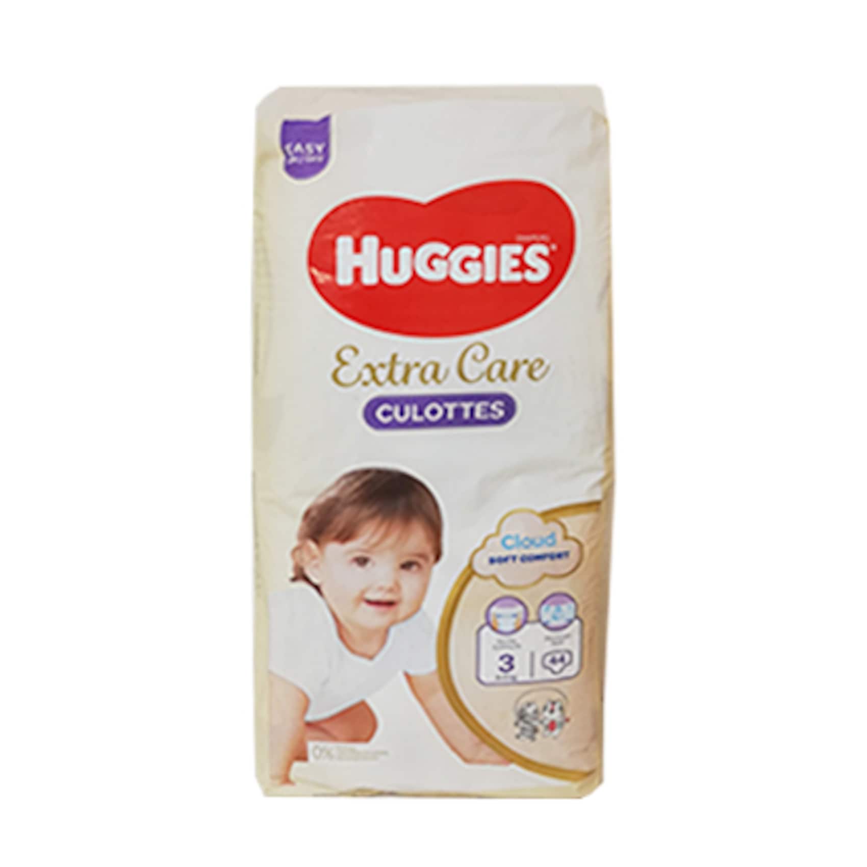 Buy Huggies Extra Care Diapers Culottes Size 3 44 Counts 6-11KG Online -  Shop Baby Products on Carrefour Lebanon