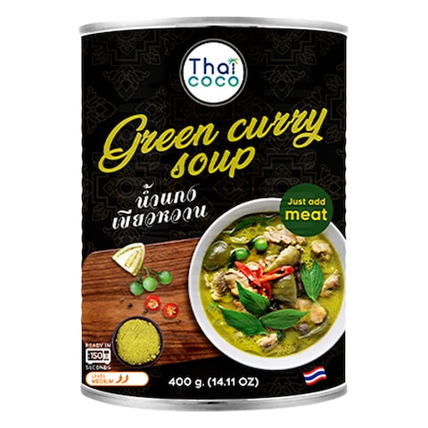 Thaicoco Green Curry&nbsp;Soup 400g