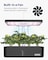 iDoo 12Pods Hydroponics Growing System, Indoor Herb Garden With LED Grow Light, Built-In Fan, Automatic Timer, Smart Garden Germination Kit, Adjustable Height Up To 11.3&quot; For Home &amp; Office