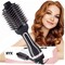 Hot Air Styler One-Step, Hair Styler Hair Dryer &amp; Styler Volumizer Straightener &amp; Curler Fast Heating For All Hair Types