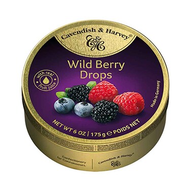 Cavendish &amp; Harvey Drops Wild Berry 175GR