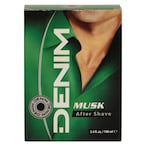 Buy Denim Musk After Shave Lotion Green 100ml in UAE