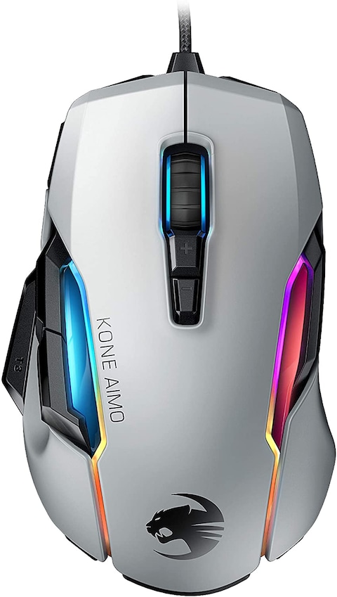 ROCCAT&reg; Kone AIMO Remastered RGBA Smart Customization Gaming Mouse