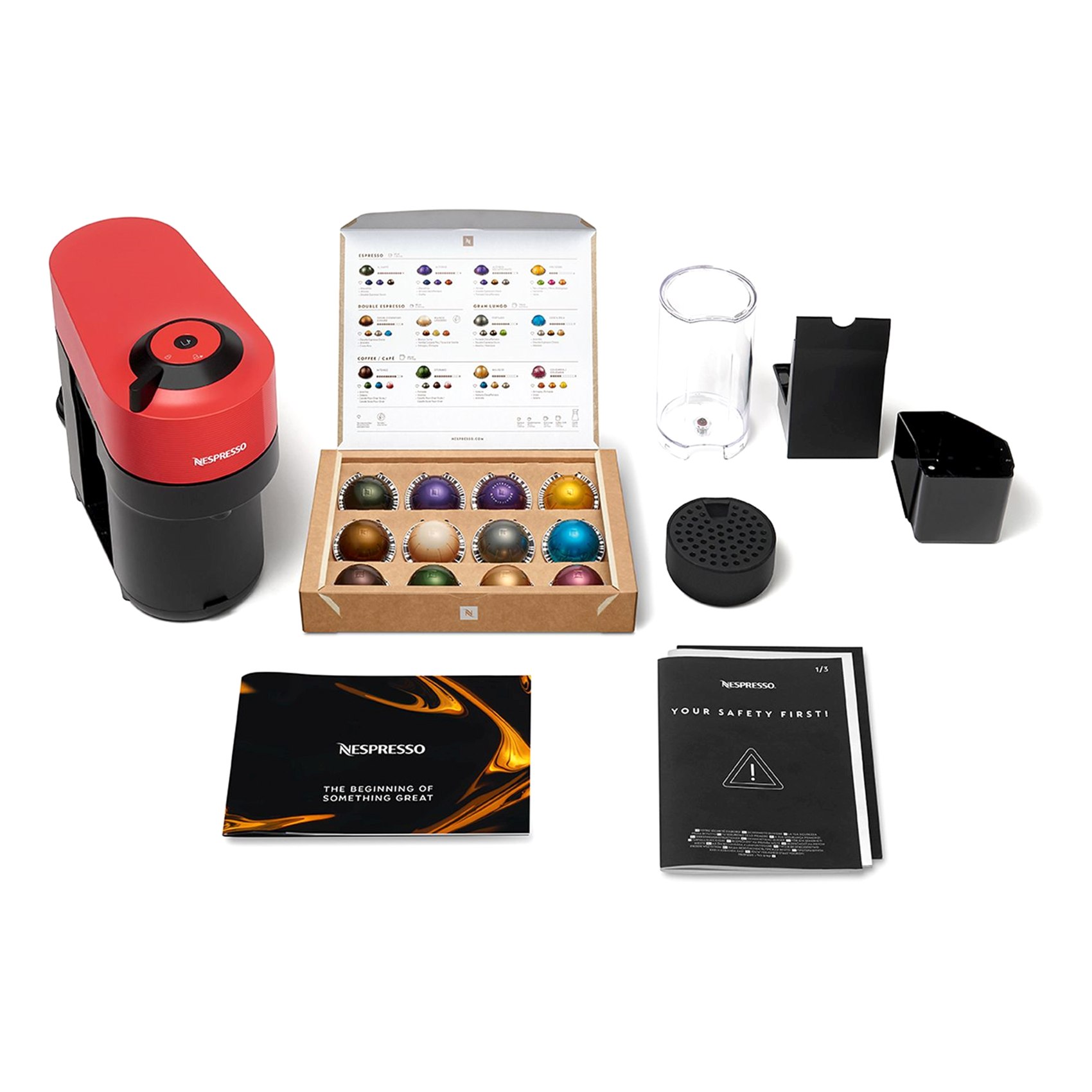 Nespresso Vertuo Pop Coffee Maker Spicy Red