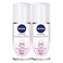 NIVEA Deodorant Roll-on for WoMen  Beauty Elixir White Musk &amp; Rose Scent 40ml Pack of 2