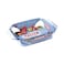 Pyrex Optimum Rectangular Roaster With Handle - 31 Cm - Clear