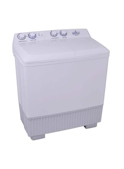 Westpoint 12 kg Twin Tub Semi-Automatic Washing Machine Spinning Efficient with 1320 RPM, Big Capacity, WTX1217 White