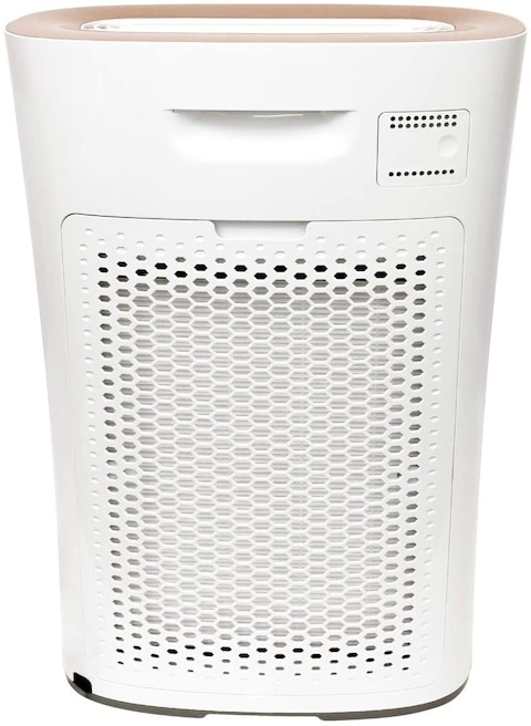 evvoli Air Purifier 5-Layer Filters With True HEPA Control Light Sensor Night Mode Air Quality Indicator Evap-24W, White
