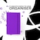 Jumble and Co Lit Undated Week To View Personal Organiser Royal Mess Purple (JLTBKU-P63)