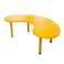 Children Crescent Shaped Plastic Table