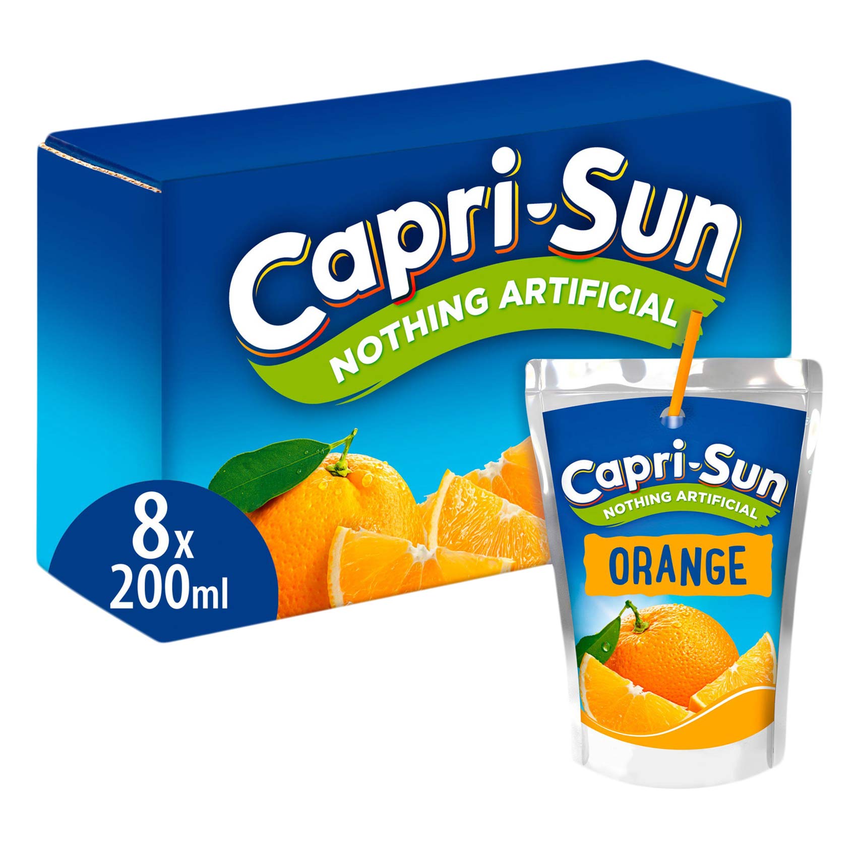 Capri-Sun Juice Orange 200ml x 8 Pieces