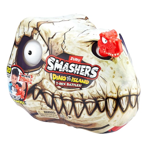 Zuru Smashers Dino Island T-Rex Battles Surprise Toy