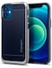 Spigen Neo Hybrid designed for iPhone 12 Mini case cover - Satin Silver