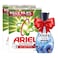 Ariel Antibacterial Detergent Powder For Automatic Washing Machine 2.25kg Pack of 2 And Downy All In One Fabric Softener Valley Dew 880ml