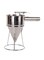 Generic Pancake Batter Dispenser Silver 26X20cm