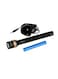 Krypton Rechargeable LED Flash Light Black 2watts