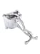 Generic Manual Hand Press Juicer Silver 225X120X110ml