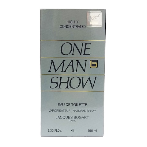 Jacques Bogart One Man Show Eau De Toilette Clear 100ml