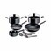 Tefal Supercook 10Pcs Set Black