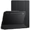 Case For Samsung Galaxy Tab S9 FE 10.9-Inch, Slim Translucent Back Tri-Fold Stand Protective Tablet Cover, Support S Pen Charging, Auto Wake/Sleep (Black)