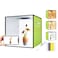 PULUZ-Lightbox Mini Photo Studio Light Box with 6 color Backdrops Photo ing Tent Kit 80Pcs LED Light Room Foldable Photography Lighting