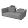 In House Rosela 2 In 1 Sofabed Velvet Upholstered - Grey