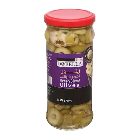 Dobella Pickled Sliced Green Olives - 370ml