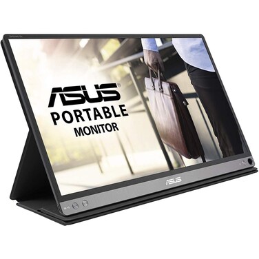 Asus ZenScreen GO MB16AP 15.6&quot;&nbsp; Full HD (1920 X 1080) IPS USB Type-C, Flicker Free, Blue Light Filter Portable USB Monitor (Black)