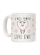 muGGyz Printed Coffee Mug White