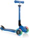 Globber Junior Foldable Lights Scooter Navy Blue 437-100