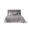 In House Latiso Velvet Bed Frame - King - 200x200 cm - Gray