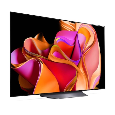 تليفزيون إل جي 55 بوصة 4K فائق الدقة أوليد ايفو سمارت بريسيفر مدمج - OLED55CS3VA
