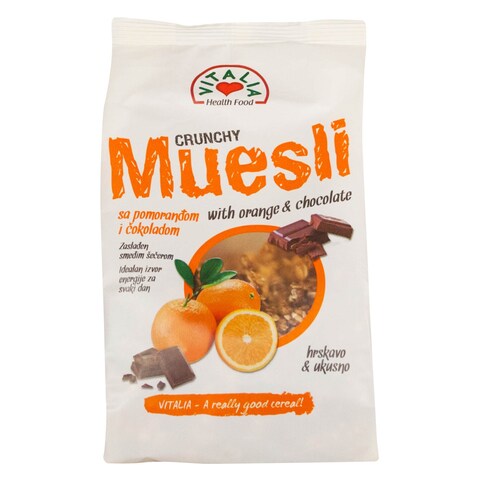 Vitalia Orange And Chocolate Crunchy Muesli 320g