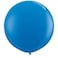 3ft Latex Balloon Dark Blue 2 pcs