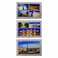 Dubai Souvenir Ahlan UAE Magnets Set Small Multicolour 3 PCS