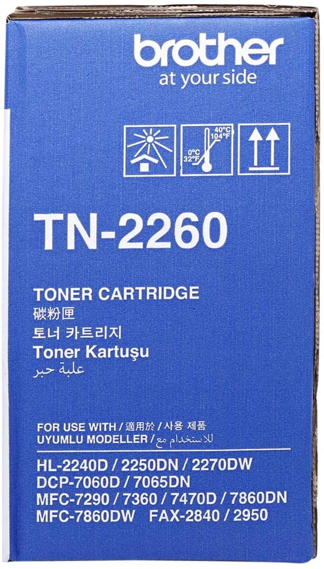 Brother Toner Cartridge - Tn-2260, Black