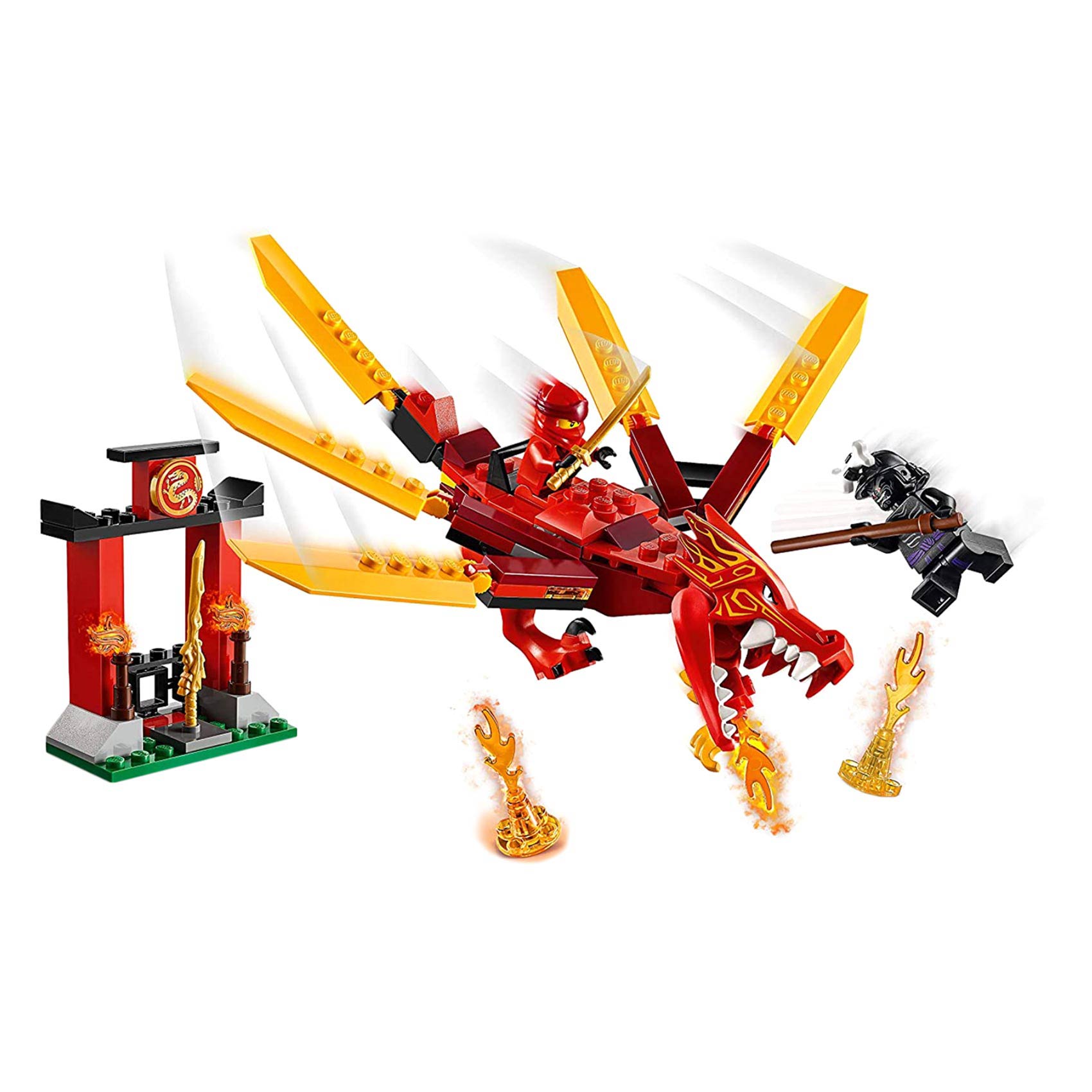 LEGO 71701 KAI&#39;S FIRE DRAGON