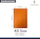 Collins A5 Legacy Feint Ruled Notebook - Bright Orange