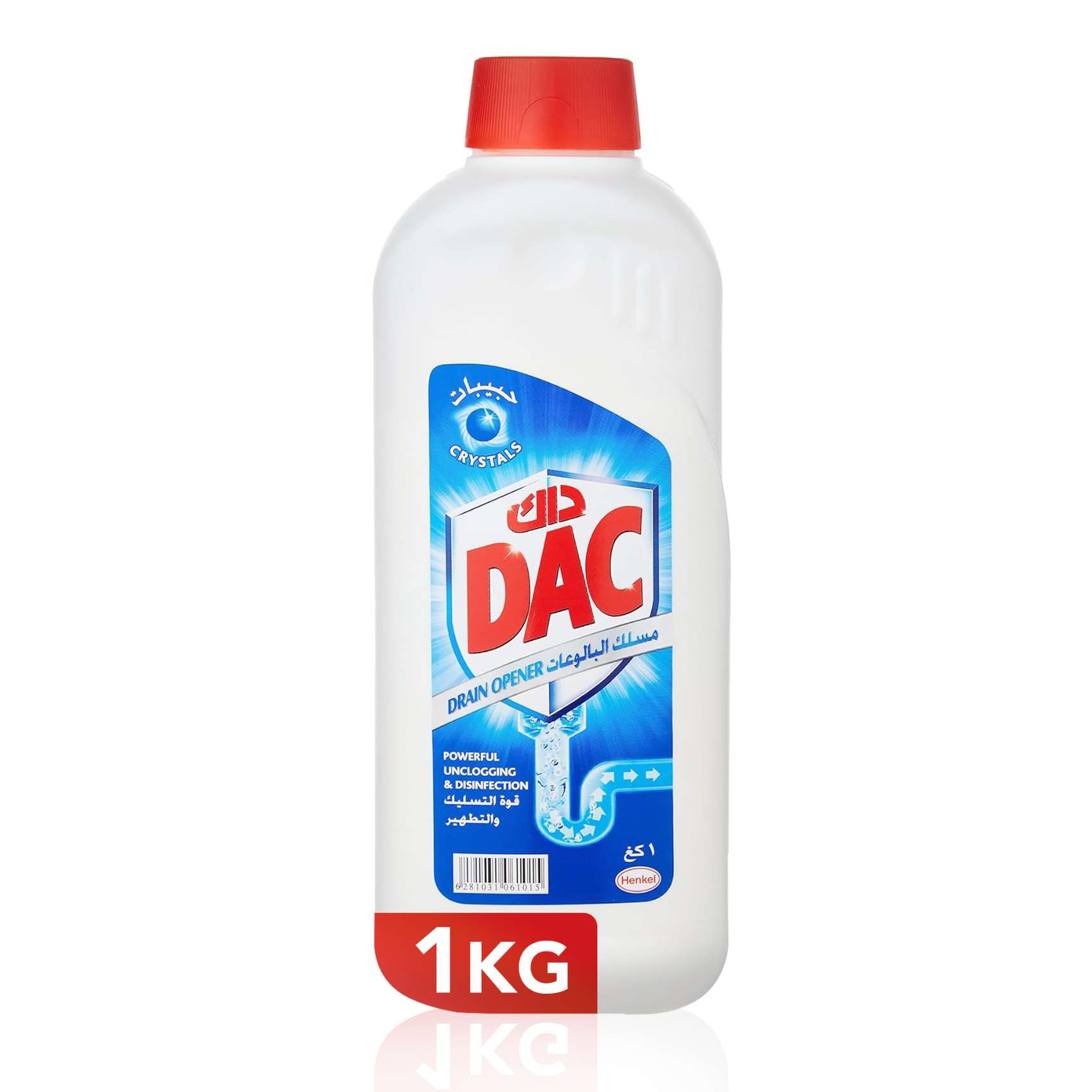 Dac Drain Opener Crystal 1kg