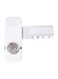 Generic Toothpaste Dispenser With Toothbrush Holder Set White 19 x13x7centimeter