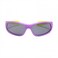 Atom baby sunglasses, K108-1, Polarized UV400 sunglasses for Boys, Age 3-10 shiny purple frame shiny yellow temple smoke polarized lens