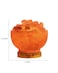 Geohoney Himalayan Salt Fire Bowl Lamp With Chunks