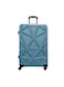 PARA JOHN Single Size, Cabin Carry 20" Check-in luggage trolley,  Matrix Luggage Trolley, Blue  20 Inch