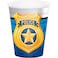 Creative Converting Police Party Hot/Cold Cup 8-Pieces- 255 g- Multicolor