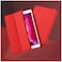 TRON Case For iPad 9.7 Case (2018/2017 Model, 6th/5th Generation), Smart Cover With Pencil Holder Back And Full Body Protection, Auto Wake/Sleep Cover, Red